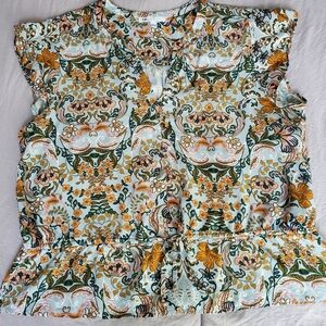DR2 Blouse Floral Design